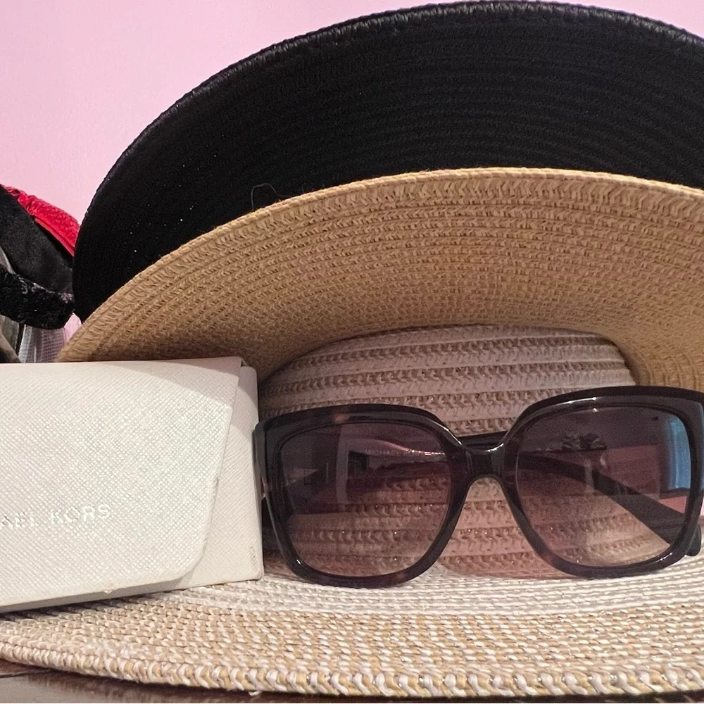 Michael Kors Women's Tortoise Sunglasses - Picture 2 of 7